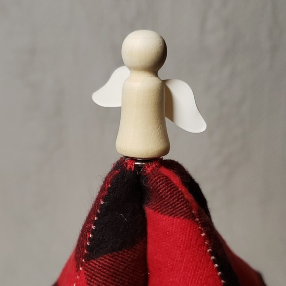 Newly Handmade Stuffed Fabric Christmas Tree - Picture 7 of 8